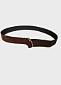 Pu Leather Belt Ladies Casual All-Match Belt Alloy Double Loop Ladies Jeans Suede Belt