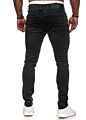 Men's Black Skinny Fit Moto Biker Paint Splatter Straight Denim Jeans,Dropship Narrow Tapered Painted Skinny Jeans Men