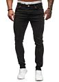 Men's Black Skinny Fit Moto Biker Paint Splatter Straight Denim Jeans,Dropship Narrow Tapered Painted Skinny Jeans Men