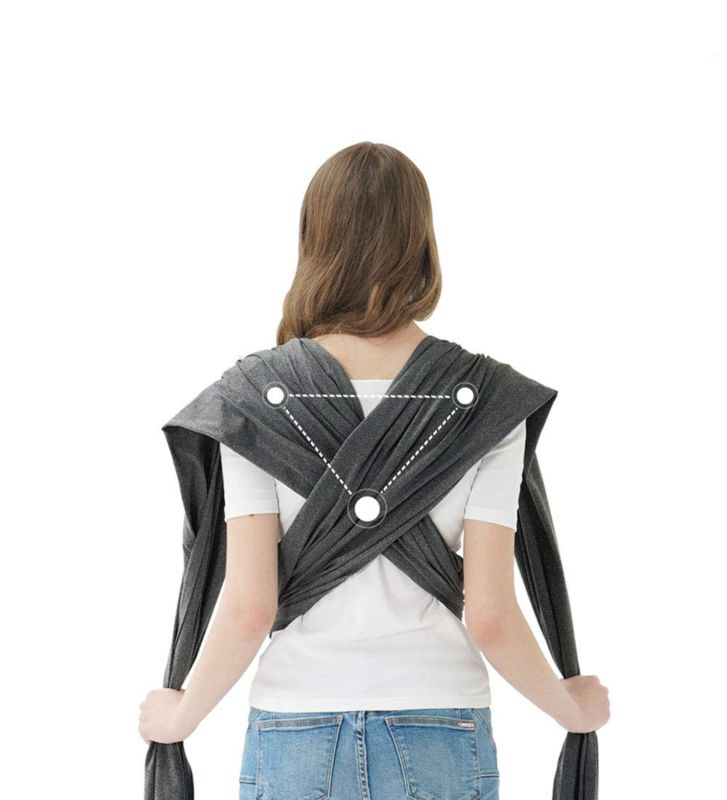 Baby Wrap Carrier 100% Cotton Fabric Tape Wrap Strap