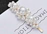 Ins Gold Color Girls Pearl Hairgrips Designer Korean Women Pearl Hair Clips