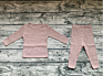 Spring Fall Toddler Boy Girl Clothes Cotton Ribbed Lounge Wear Pajamas Baby Kids Clothing Sets
