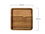 2 Tier Tray Wooden Acacia Wood Wedding Birthday Dessert Table Decoration Wooden Cake Tray Dessert Tray