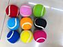 Stock Assorted Color 2.5" Pet Tennis Ball Eco Friendly Soft Natural Rubber Tennis Ball Stuffed Pet Dog Toy