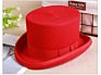 Cylinder Classic Elegant 100% Wool Felt Top Hat Victorian Style Made Hatter Tall Gentlemen Hat