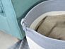 Luxury Xxxl Kids Clothes Toys Nursery Storage Basket 100% Cotton Rope Woven Basket Hamper Organizer