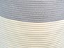 Luxury Xxxl Kids Clothes Toys Nursery Storage Basket 100% Cotton Rope Woven Basket Hamper Organizer