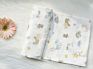 100% Certified Organic Muslin Baby Swaddle Bamboo Swaddle Baby Blankets
