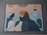 Rawhouse Retro Abstract Style Art Cartoon Design Home Decor Woven Cotton Blanket