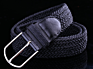 Simple Twist Woven Women's Decorative Thin Belt Dress Pin Buckle Knot Belt