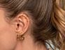 Personality Minimal Geometric 925 Sterling Silver Non Piercing Triple Band Ear Cuff Earrings Jewelry