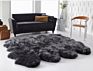 Genuine Sheepskin Rug Living Room Soft Australian Fur Sheep Skin Carpet Long Wool Home Decor Red Rug Throws