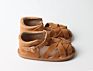 Closed Toe Soft Sole Moccasin Sandal for Baby and Toddler with Non Slip Sole