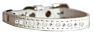 Pearl and Clear Jewel Cat Safety Collar