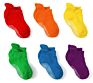 Baby Toddler Grip Ankle Socks 6 Pairs Non Slip/Skid Covered Combed Cotton Socks