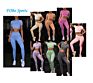Bsci Seamless Workout Yoga Pants Leggings Sportswear Two Pieces Fitness Yoga Set Yoga Suit