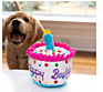 Plush Happy Birthday Cake Toy for Pets