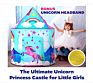Unicorn Play Tent for Kids, Indoor Pop up Playhouse Tent for Girls and Boys with Included Unicorn Headband and Kids Tent Storage