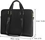 15.6 Inch Women Pu Waterproof Shoulder Laptop Bag Easy Cleaning Laptop Handbag