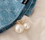 White Women Hair Clips Accessories Pearl Crystal Hair Claw for Girls