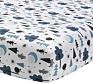 Super Soft and Safe Universal Design Thick Organic Muslin Fitted Crib Sheets