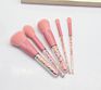 Tuolidi Por Mayor 5 Pcs 8Pcs Sprinkle Ice Cream Kawaii Face Cute Mini Pink Makeup Brushes