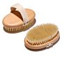 Body Brush. 100% Natural Vegan Agave Sisal Bristles for Dry Skin Brushing, Exfoliate Dead Skin, Detox, Stimulate Circulation