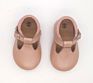 Soft Sole Newborn Genuine Leather Girls Baby T-Bar Shoes