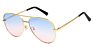 Famous Designer Vintage Aviation Polit Metal Women Shades Sun Glasses Sunglasses