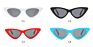 Customized Logo Your Own Style High Cats-Eye Shades Eyeglasses Sunglasses