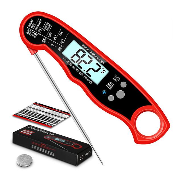 Bbq Waterproof Instant Read Wireless Digital Meat Thermometer