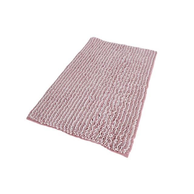 Chenille bath mat