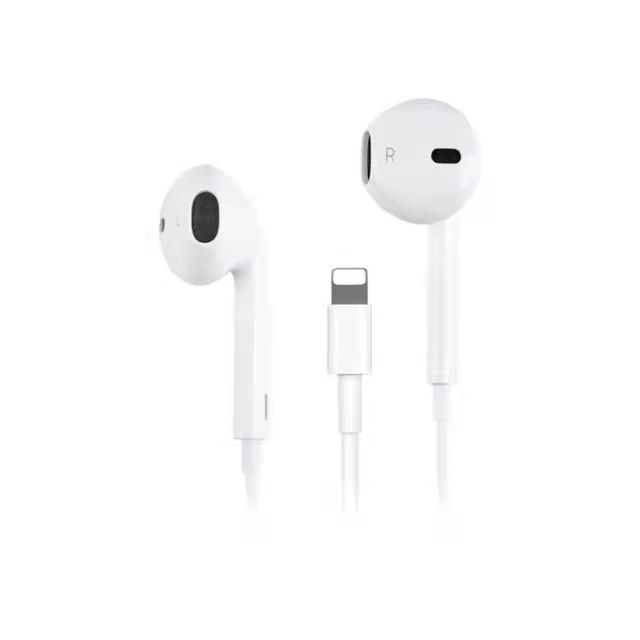 High- Ej-175 In-Ear Tpe Earphones, Wireless Pop-Up Sound Line Adjustment Suitable for Apple Interface Mobile Phones