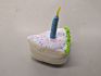 Doggie Cat Party Gift Squeaky Cleaning Teeth Dorable Chew Birthday Cake Cupcake Bone Dog Plush Toy