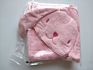 bamboo or cotton or polyester hooded waffle towel baby
