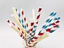 Food Grade Wulian Drinking Straw Degradable Wrap Paper Straw