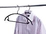 Premium Pvc Matt Clothes Metal Hanger with Bar