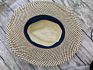 Western Men's and Women's Outdoor Beach Sun Visor Cowboy Straw Hat Gentleman's Panama Hat