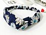 Women Headbands Boho Bandeau Floral Knot Headband Elastic Hair Bands for Women, Turban Twist Headbands, Hair Accessories F