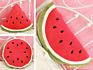 Festival Gifts Super Soft Plush Watermelon Toys