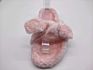 Fall Stylish Fur Flat Slides for Women Cute Bow Furry White and Brown Slippers Female