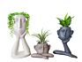 Plant Pots Resin Face Planters Orchid Pot