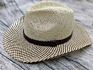 Western Men's and Women's Outdoor Beach Sun Visor Cowboy Straw Hat Gentleman's Panama Hat