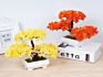 Yiwan Wholesalebonsai Welcoming Pine Multi Shape Lifelike Live Table Small Bonsai Outdoor Home Decoration Plastic Bonsai
