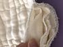 Elinfant 100% Cotton 33.5*36.5Cm Prefold Cloth Diaper Insert
