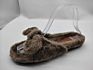 Fall Stylish Fur Flat Slides for Women Cute Bow Furry White and Brown Slippers Female