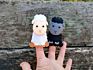 Farm Animals Finger Puppets Toys Felt Finger Puppets for Children' Birthday Gifts