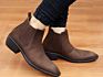 High Height Increasing Elevator Men`S Chelsea Boots