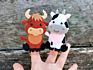 Farm Animals Finger Puppets Toys Felt Finger Puppets for Children' Birthday Gifts