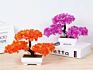 Yiwan Wholesalebonsai Welcoming Pine Multi Shape Lifelike Live Table Small Bonsai Outdoor Home Decoration Plastic Bonsai
